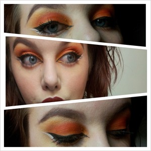 Fox make up for my birthday =)
This was a fun look - I can't tag the lipstick because beautylish doesn't have the aussie brand Chi Chi on here but it is called Exhibitionist with a black eyeliner to darken it a little. Hope you like. :) 