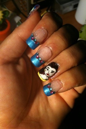 princess nail art