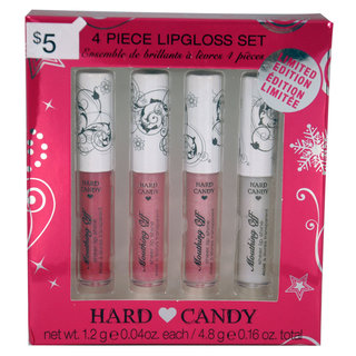 Hard Candy 4 Piece Mouthing Off Lipgloss Set