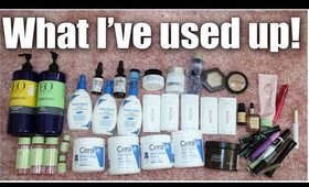 Products I've used up - My Favorite Products RE-Purchases & Some Misses
