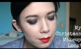 My Christmas Makeup Look! #12MAS