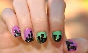 City Skyline Nail Tutorial