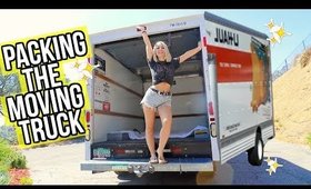 PACKING THE MOVING TRUCK!