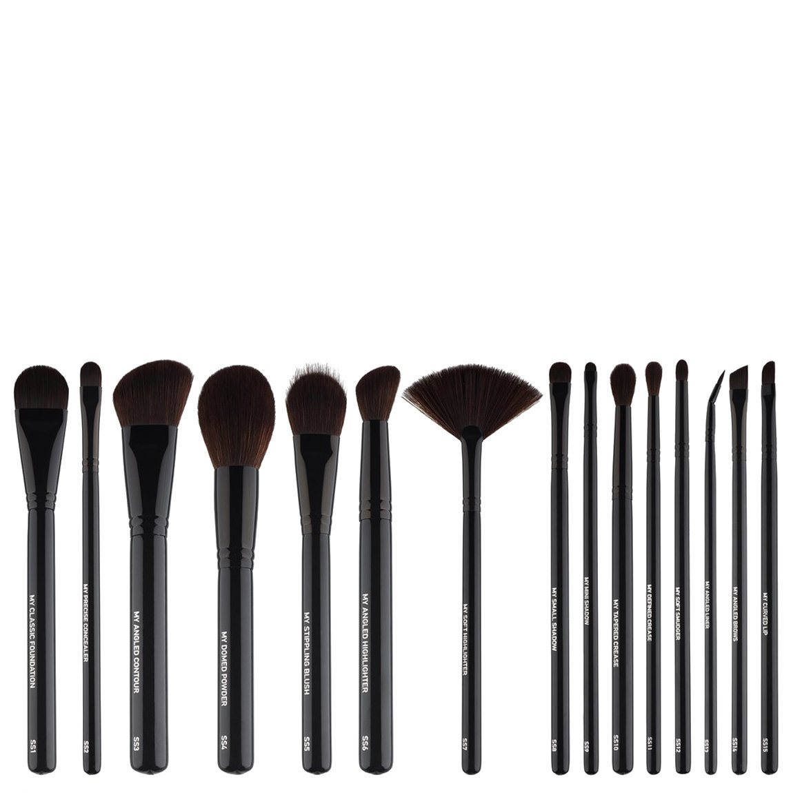 MYKITCO. My Signature Synthetics Brush Collection alternative view 1 - product swatch.