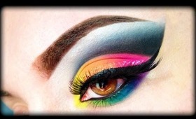 BH Cosmetics "Take Me To Brazil" Make Up Tutorial + Swatches (Rainbow Makeup)