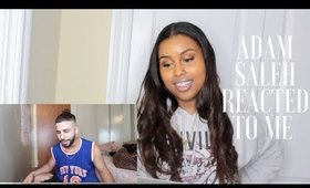 REACTING TO ADAM SALEH REACTING TO US + GIVEAWAY