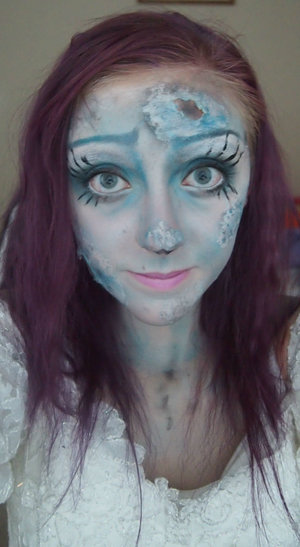 October 31st 2014: Sadly the last day of the 31 days of Halloween, but this is my Emily from Corpse Bride look!