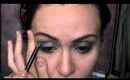 Makeup blu e bronzo....