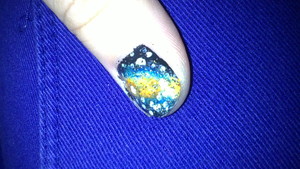 First galaxy nail ^^