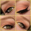 Sunset eyes wearable collage