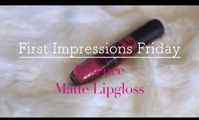 First Impressions Friday | Essence Matt Matt Matt Lipgloss