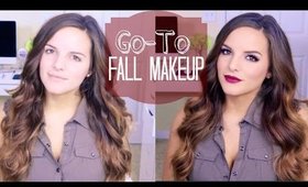 My GO-TO Fall Makeup Look!