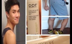Morning Skin Regimen | Men's Natural Makeup + Workout OOTD
