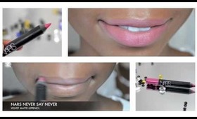 NARS Never Say Never Velvet Matte Lippencil