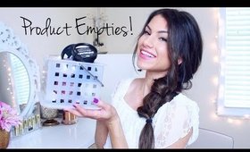 Product EMPTIES 2015! Hair + Makeup + Skincare