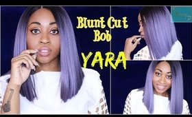 BLUNT CUT LOB / BOB HAIRSTYLE  ☆ BOBBI BOSS MLF136 YARA WIG REVIEW☆ SoGoodShop