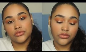 Warm Halo Eye Makeup Tutorial | Lyiah xo