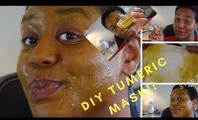 Turmeric mask for dark spots!!