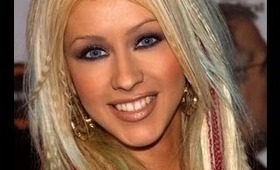 Christina Aguilera Inspired Makeup - Smokey Eyes Pale Lips