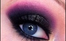 Prom Makeup Tutorial - Sparkly black smokey eye