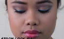 Prom Tutorial: Brown Smokey Eye with a Pop of color