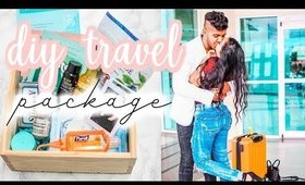 BOYFRIEND Travel Gift Idea: Cute Travel Care Package  [Roxy James]#boyfriendgift #travelgift #travel