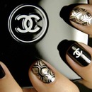 Coco Chanel nails 