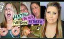 Reacting To Old Facebook Pictures!!