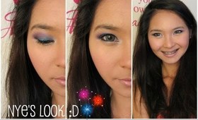 New Year's Eve Look (With & Without Glitter)