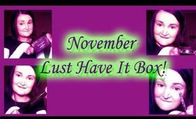 November Lust Have It Box 2012 ♡
