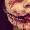 Special Effects, torn cheek..