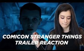 STRANGER THINGS SEASON 2 - COMICON TRAILER REACTION