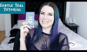 Subtle Teal Makeup Tutorial