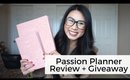Passion Planner 2018 Review + Giveaway!