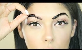 Peel Off Brow Tattoo | Does it work?? | SCCASTANEDA