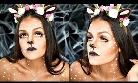 Deer Halloween Makeup | Collab with Brianna Michelle