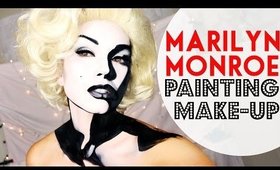 Marilyn Monroe Makeup Painting