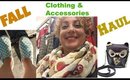 Fall Clothing and Accessory Haul | Ross, eBay, Chico's, Versona, Macy's, Forever 21