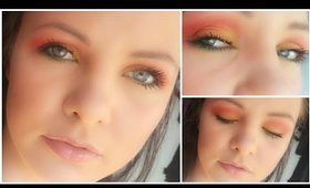 Colourful Fall Makeup Look