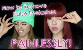 How to Remove False Eyelashes Painlessly!