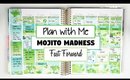 Plan With Me [Fast Forward] | Mojito Madness (Erin Condren Vertical)