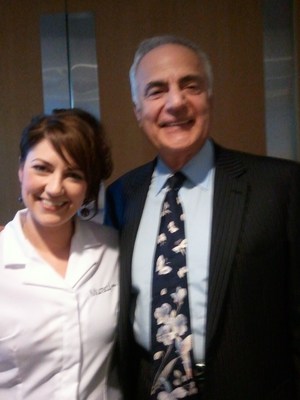 Dr. Murad and I.