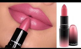 NEW MAC LOVE ME LIPSTICKS!!! LIP SWATCHES & REVIEW