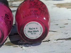 OPI You're a Pisa Work - Italian Collection 2001