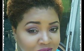 Wash N Go / Tapered Mohawk 5 min. Styling