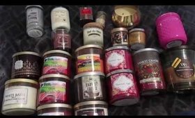 My Candle Collection 2017!