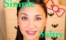 Simple Sultry Makeup + Bloopers