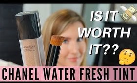 Chanel Les Beiges Water Fresh Tint Review | Foundation Road Test | Over 40 Beauty