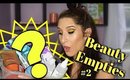 BEAUTY EMPTIES!! REPURCHASE OR GARBAGE?