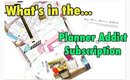 What's in the Planner Addict Subscription? JUNE's BOX
